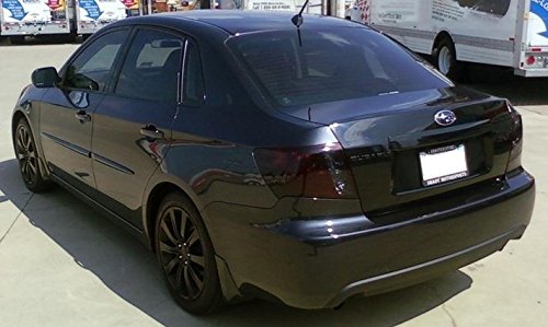 Precut Vinyl Tint Cover For 2008-2014 Subaru Wrx Taillights (Sedan) (20% Dark Smoke) #TOP3