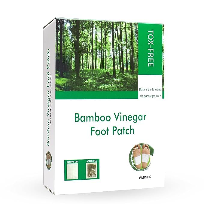 Foot Pads for Stress Relief Sleep - Remove Toxins, Rest and Pain Free, Premium Organic Adhesive Foot Patches(1 BOXES=Patches) (Detox)-picture-35