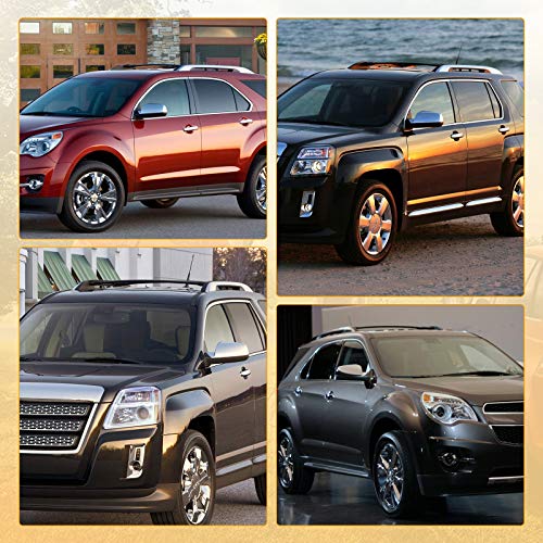 Alavente Roof Rack Cross Bars For Chevrolet Chevy Equinox/Gmc Terrain 2010-2017, Roof Rack Top Rail Compatible With Chevy 10-17 W/Top Side Rail (Pair, Black) #TOP5