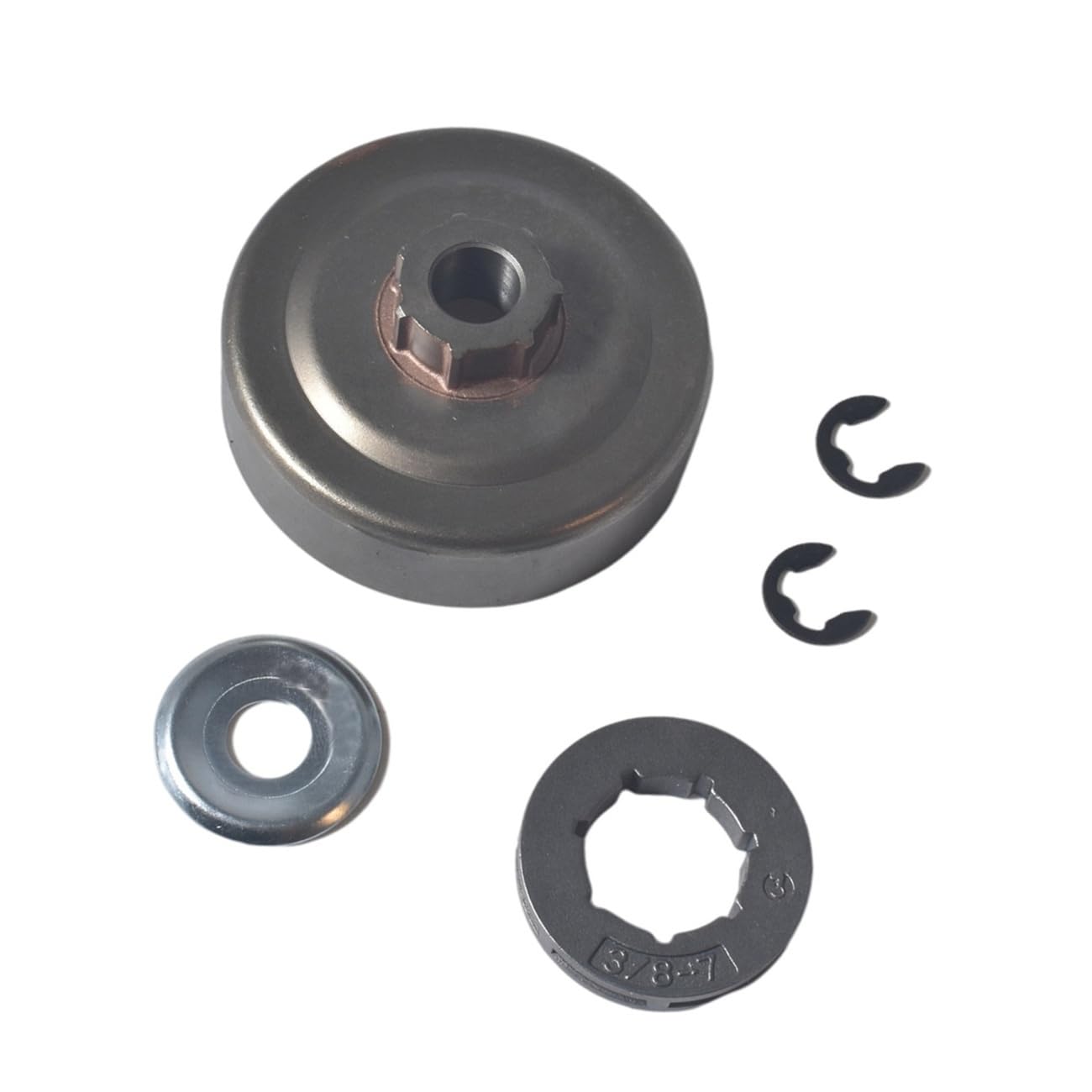 Tambour d'embrayage 3/8"-7T Remplacement Tronçonneuse CS310 CS352 Pignon Cloche 99944400395