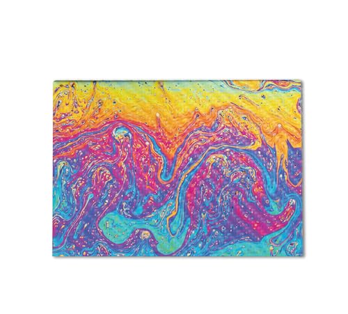 Image of Carbon Fiber Gaming Skin Compatible with HP Envy x360 16 inch (2023) - Paint Currents - Premium 3M Vinyl Protective Wrap Decal Cover - Easy to Apply | Crafted in The USA by MightySkins