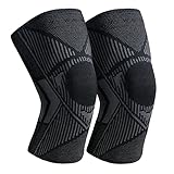 Knee Braces for Knee Pain (2 Pack)- Knee Brace, Knee Compression Sleeve for Women &Men -Knee Support...
