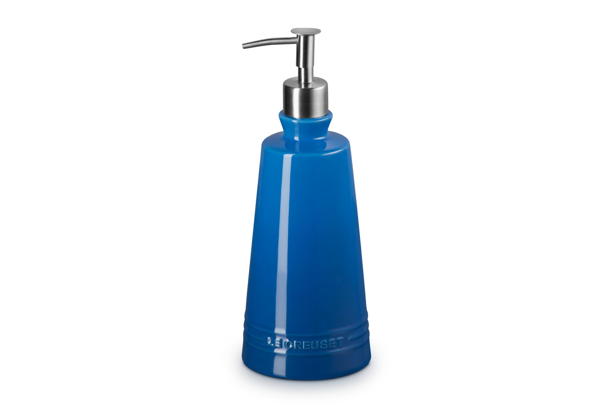 Le Creuset Marseille Stoneware Signature Soap Dispenser, 20 Oz.,