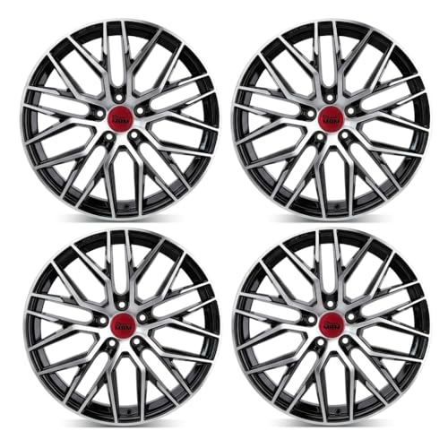 5x112 8j et45 4 Cerchi in lega compatibili per Audi A3 8p 8v 8y sportback 18 pollici rs4 5x112 canale 8 et 45