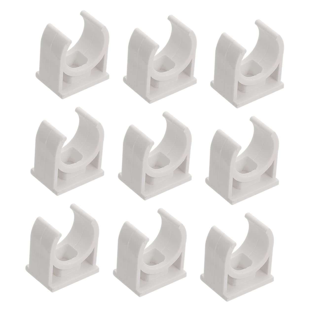 Colliers de serrage en PVC pour tubes et câbles électriques | Lot de 100