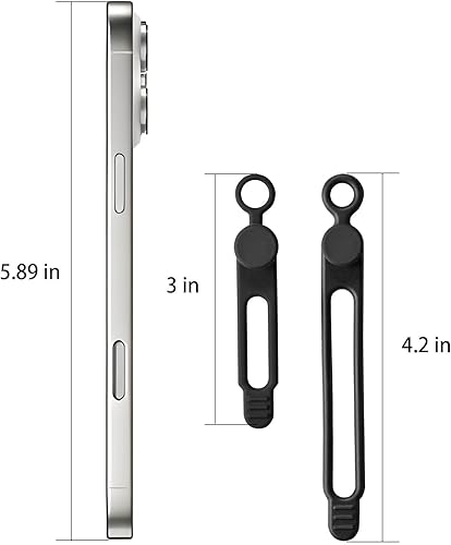 Miniatura 4 de 10 bridas de silicona reutilizables  Organizador de cables ajustable con hebilla de bloqueo, correas elásticas para cables para auriculares,