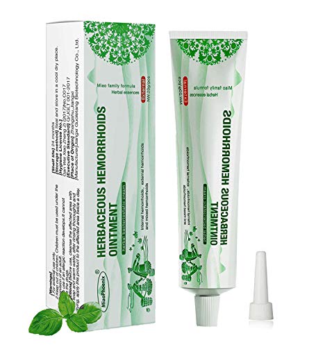 Hemorrhoid & Fissure Ointment Cream, Natural Hemorrhoid Fissure Treatment for Internal, External or