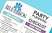 Blue Ribbon Balloon Time Disposable Helium Tank 14.9 cu.ft - 50 Balloons and Ribbon Included