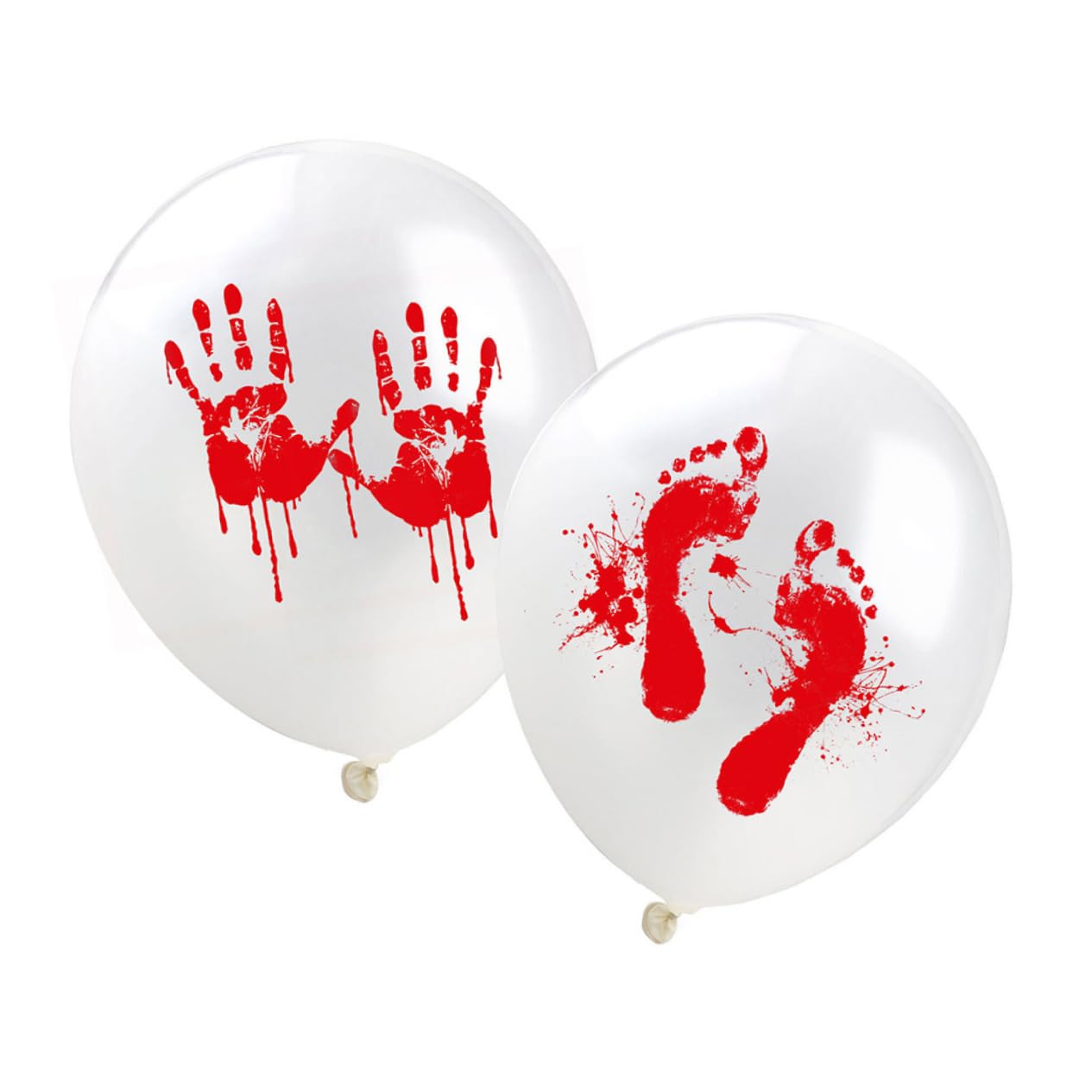 Abaodam Set Di 90 Palloncini Con 12 Archi Per Halloween Con Impronta Di Paillettes Rosse E Palloncini Di Coriandoli