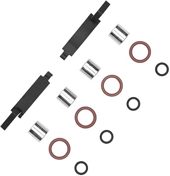 Front Disc Brake Hardware Kit for GMC Safari 4.3L RWD 1990-2002, for GMC Jimmy 5.0L 4WD 1983 1984, for GMC Jimmy 5.7L 4WD 1983 1984, for GMC Jimmy 6.2L 4WD 1983 1984, for GMC R1500 Suburban 5.0L 1987