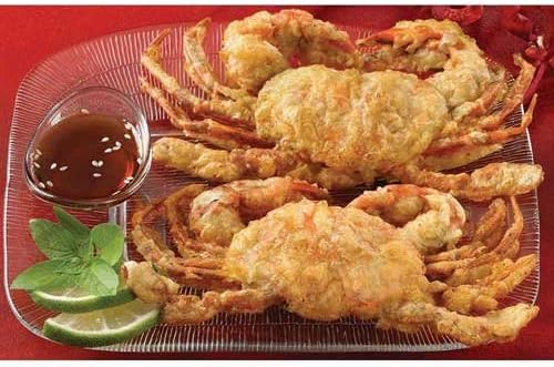 Handy Soft Shell Tempura Battered Wild Caught Jumbo Crab -- 36 per case.