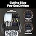 Evolution Fishing Largemouth 3.0 Tackle Backpack - Patent Pending Modular Dividers, Rod Holders, Heavy Duty Fishing Backpack, Includes Quiklatch Tackle Trays