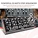 MOOG Mother-32 Semi-Modular Eurorack Analog Synthesizer with 32-Step Sequencer, VC Oscillator and Ladder Filter, MIDI In, Extended Patchbay, CV Jack