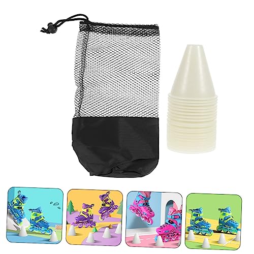 BESPORTBLE 1 Conjunto De Luminosos Brilho Bola De Futebol Cone De Treinamento De Plástico Patinação