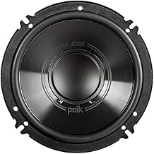 Polk Audio DB6502 DB+ Series Car & Marine Speaker, 6.5" 2-Way Component Speaker System, 4-Ohm Impedance, 35-23kHz Frequency Response, Polypropylene Woofer Cone, and Separate Silk Dome Tweeter