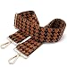 Tracolla Per Borse Donna Borsa Colorate 5cm Cinghia Larga Tracolla Catena Crossbody Ricambio Tessuto Regolabile Cintura Cinghie Spalla Accessori Gold J02