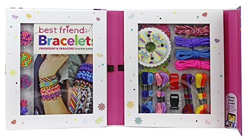 Spicebox Children's Activity Kits For Kids Best Friend Bracelets, 13 Bracelets Design To Try, Diy Friendship Bracelet Making Kit For Girls, Multicolor (7410) #TOP1