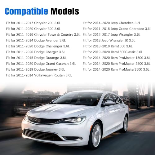Image of Valve Cover Gasket Seal VS50805R & Intake Manifold Gasket MS97204 for Dodge Charger Challenger 3.6L 2011-2022 for Chrysler 200 300 /Durango Grand Caravan Journey Jeep Cherokee /Wrangler /Ram 1500