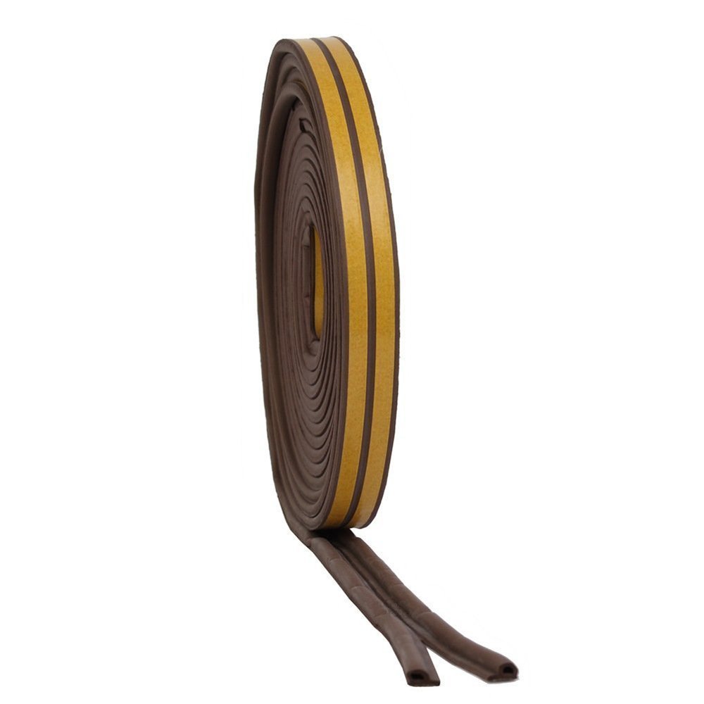 Stormguard Brown Epdm Rubber P Profile Weatherstrip Seal 20 Metres