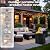 Portable LP Gas Heater Covers, Patio heater Covers, Compatible with Most of Portable Tank Gas Heater?16"Lx12" Wx23"H), Heavy-duty and Weather-resistant Oxford Fabric