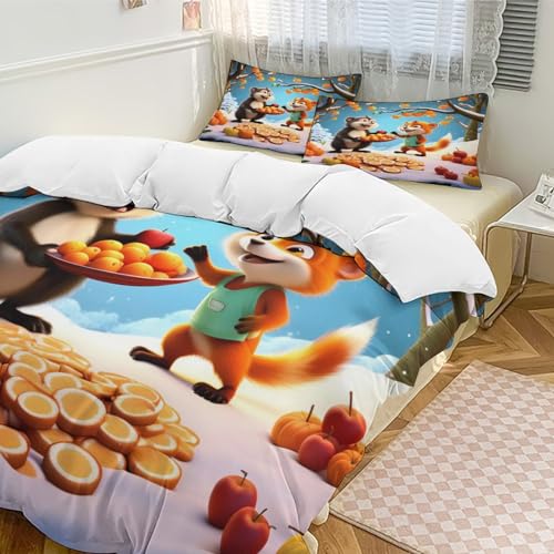 Housse de couette microfibre hypoallergique lit King fermeture éclair invisible