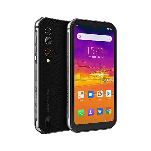 Rugged Smartphone,Blackview BV9900 Pro Helio P90 8GB+128GB Rugged Unlocked Phones with Thermal Imaging 48MP+16MP,5.84…
