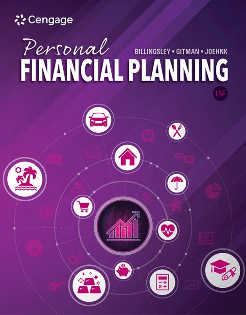 Personal Financial Planning (MindTap Course List)