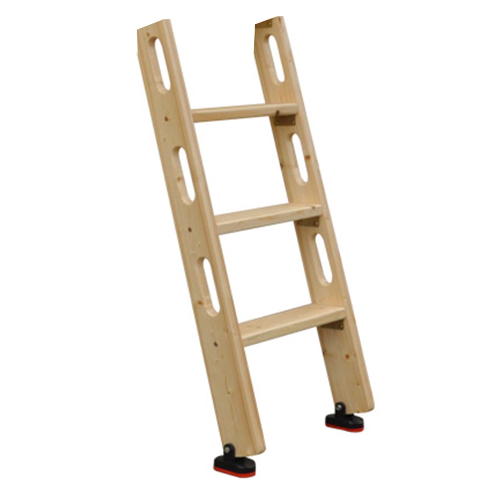 Échelle de lit superposé en bois solide pour personne forte accès sécurisé lit 125 cm