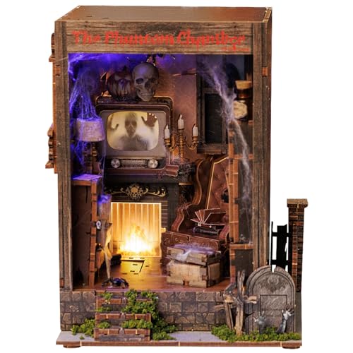 Luuwik Phantom Chamber Haunted Book Nook Kit — DIY book nook kit