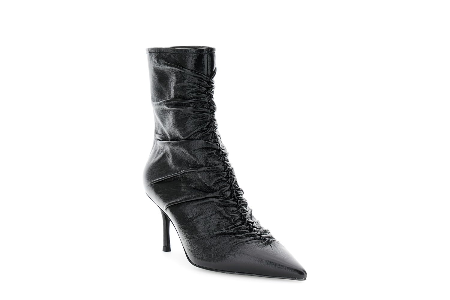 CAFèNOIR - Stiefeletten Aus Leder In Naplak-Optik Mit Reißverschluss Hinten, Für Frauen, Farbe