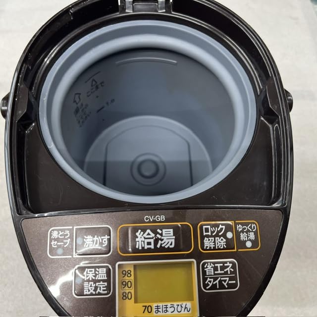 Amazon | 象印マホービン 電気ポット 2.2L ブラウン CV-GB22-TA | 象印