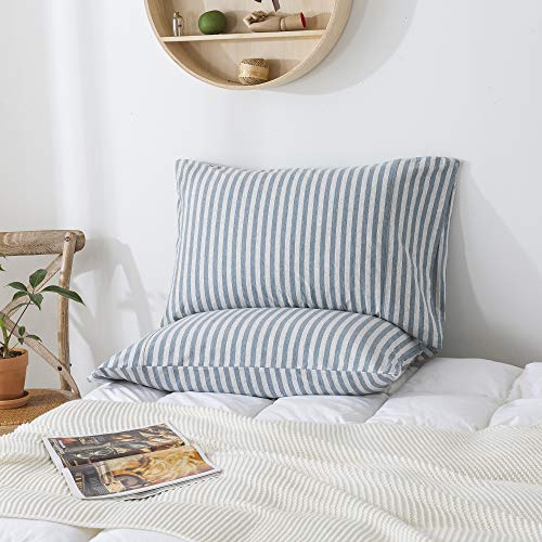 H Household Pillowcases, 100% Cotton Jersey Knit, Soft And Cozy, Wrinkle, Stain Resistant With Envelope Closure thumb #1