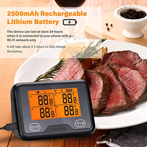 Inkbird IBBQ4BW WiFi Meat Thermometer Thermo Meat