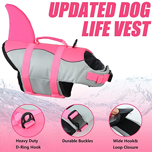 EMUST Large Dog Life Jacket, Dog Life Vests for Swimming Small/Medium/Large Dog Life Preserver with Rescue Handle - Image 4