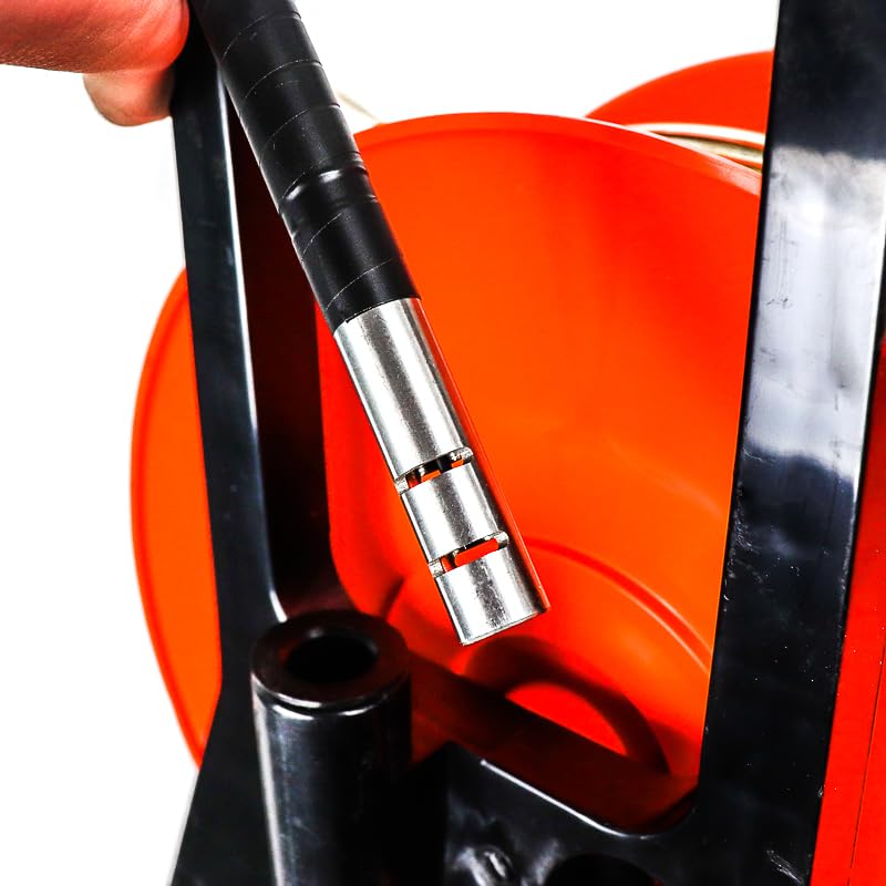 Bolisila 50m Plastic Portable Deep Well Water Level Meter Measure