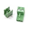 Oiyagai 20 Sets 2-Pin 5.08mm Pitch PCB Pluggable Terminal Block Connectors, Right Angle, 300V 15A Screw Type for DIY Electronics, Arduino, Power Modules