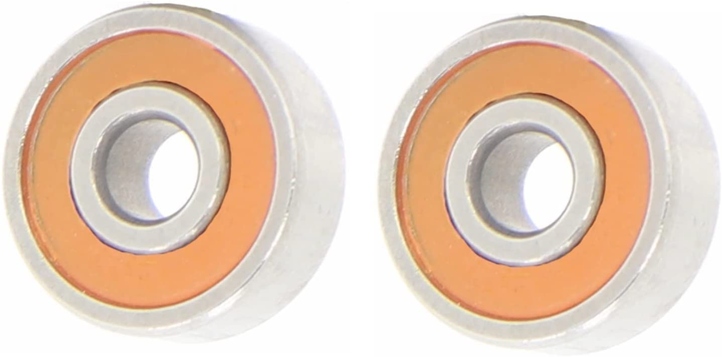 LHNBGTUIW 2PCS S686C 2OS Inch Bearing 6 * 13 5mm ABEC-7 Stainless Steel Hybrid Ceramic Ocean Fishing Ball Bearings S686 2RS