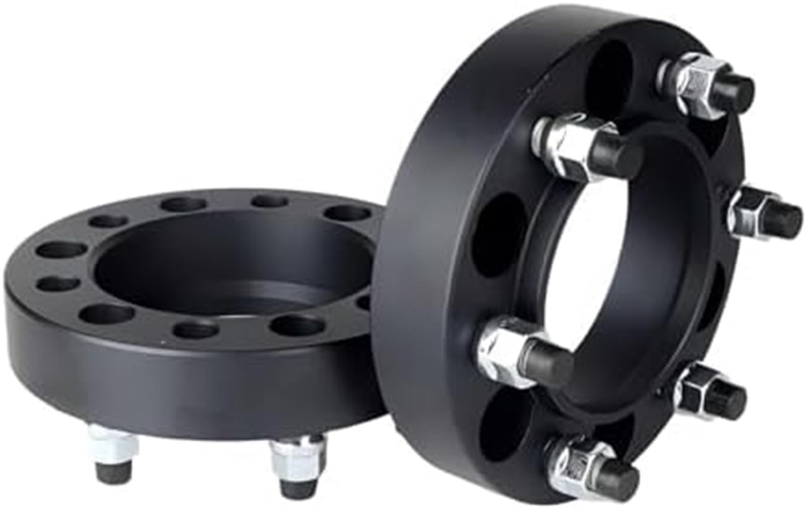 Dystans koła zawieszenia Adaptery dla kół 2 sztuki 20/25/30/35/38/45/5Mm Pcd 6X139.7 Cb 67.1Mm Adapter dystansowy 6 końcówek, samochodu uniwersalnego(BLACK 2PCS 35mm Black)