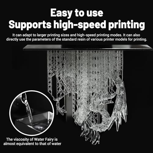 Resina 3D lavable, cristal claro, 1000 g, 405 nm - Fernando Cortés