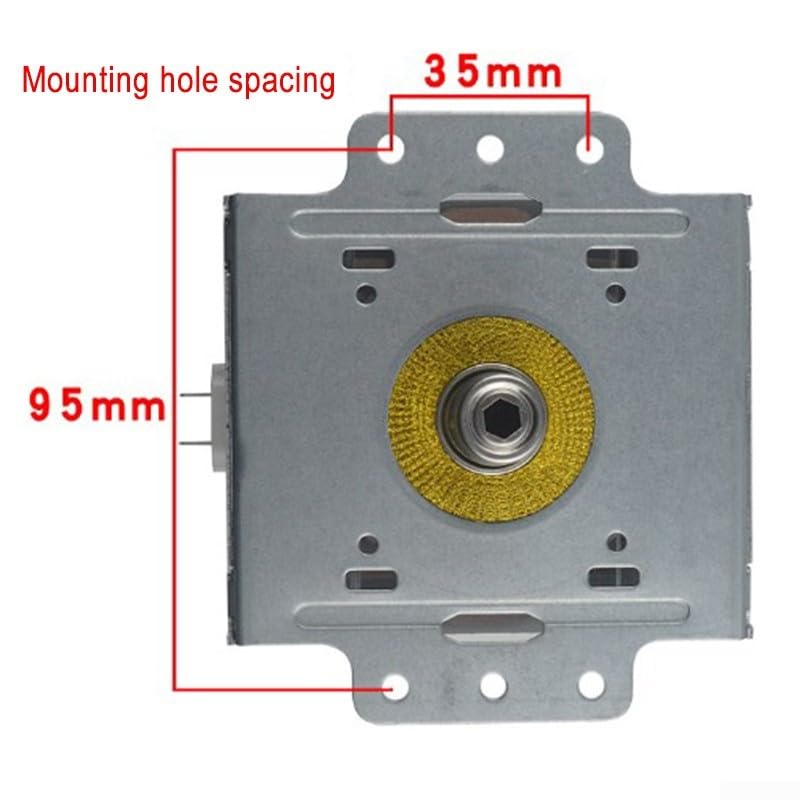 Magnetrón de horno microondas 2M319J repuesto para 2M519J 2M219J 2M518J 2M217J 2M253J 2M248J Construcción de aluminio Fácil instalación Adecuado para disipación de calor I
