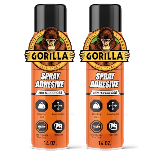 Gorilla Heavy Duty Spray Adhesive (Pack of 2)
