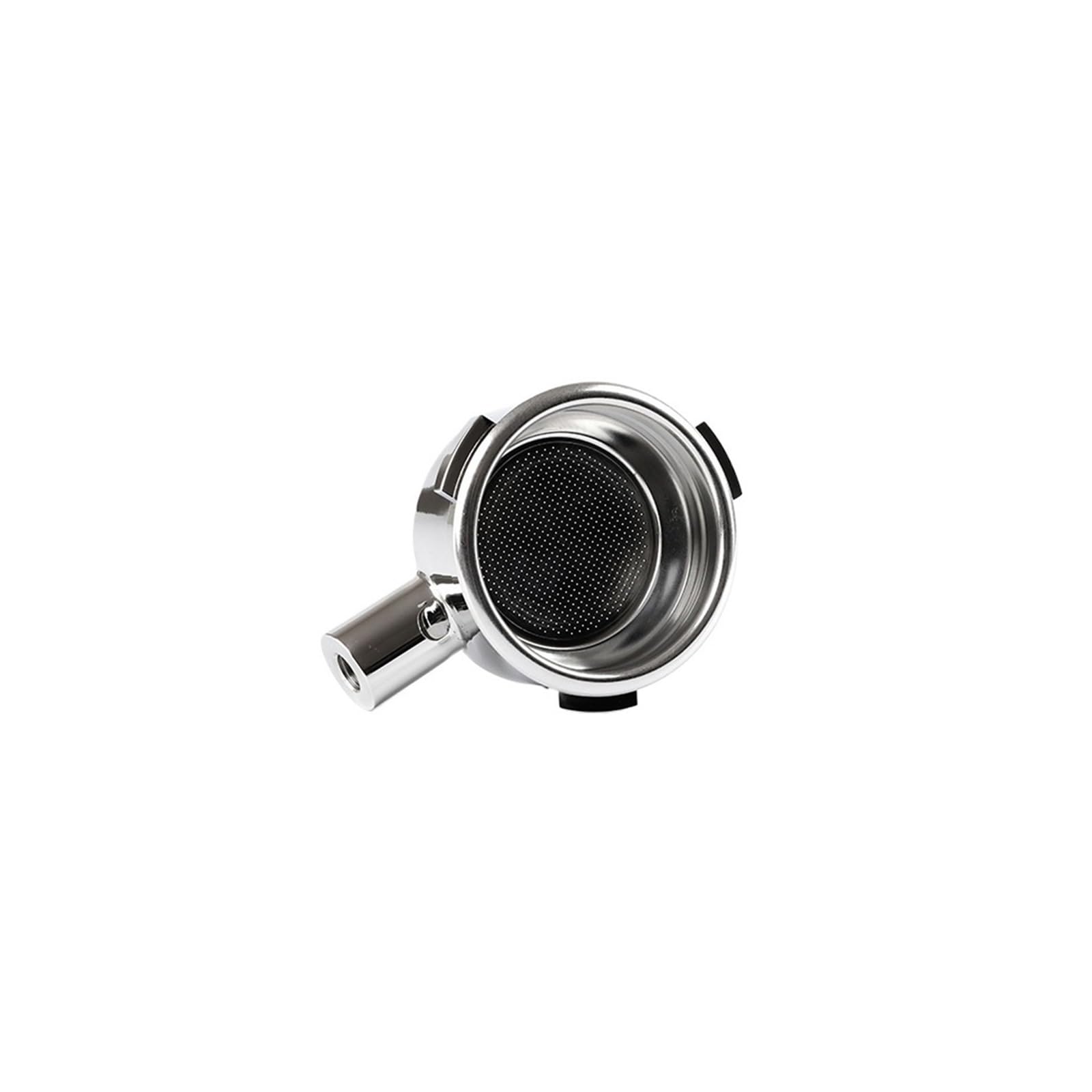Mango De Portafiltro Sin Fondo De 58mm, Compatible Con Hibrew, Accesorio De Espresso H10A H7 H7A | With 2Cup Basket