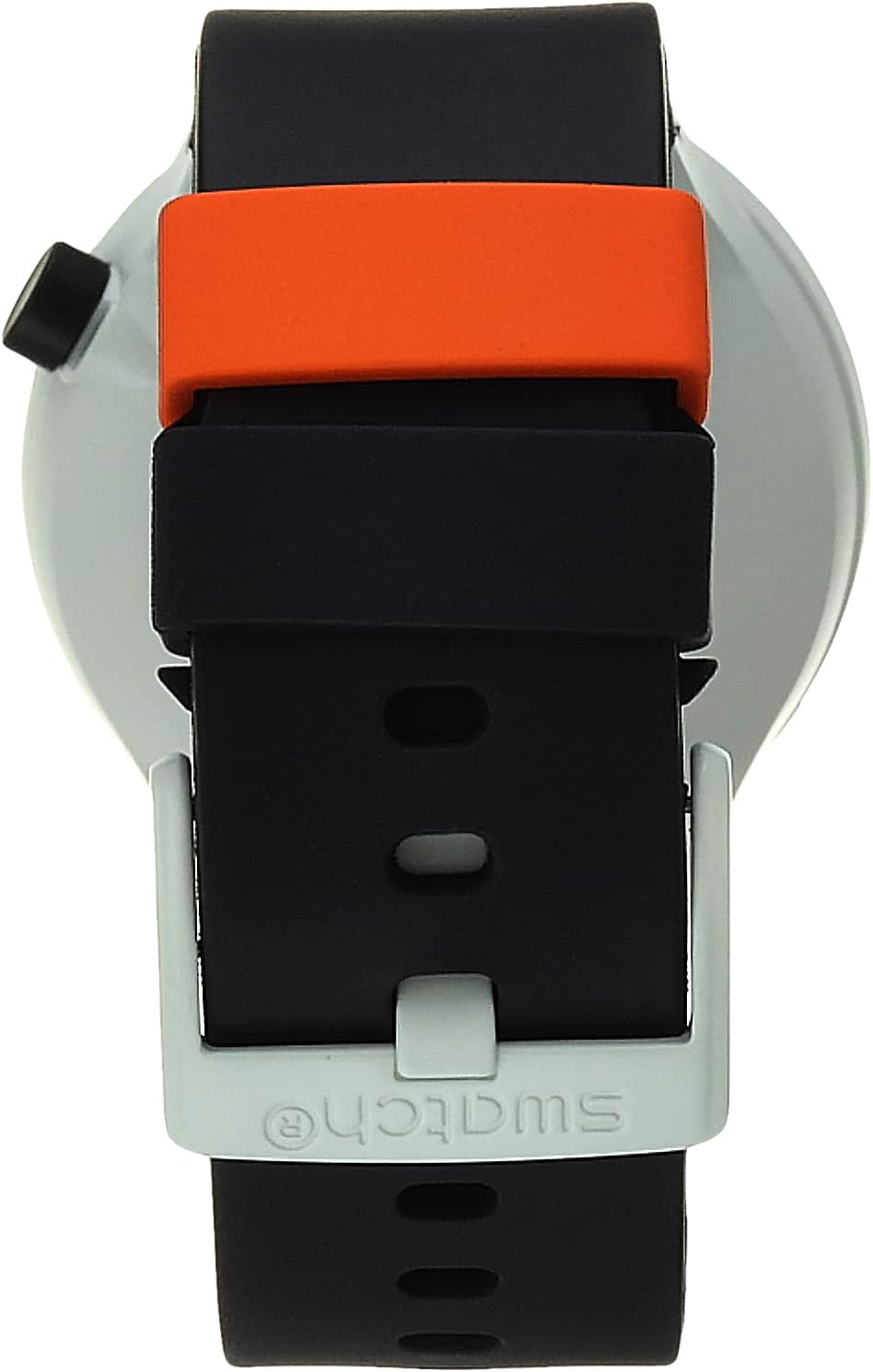 Swatch Big Bold Bioceramic Lacquered Unisex Watch Casual Plastic Grey Automatic Waterproof Orack