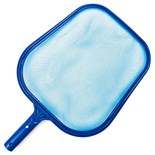 SplashTech Plastic Pool Skimmer Net, 17 x 11 Small Skimmer Head - Pool Net Skimmer Head for Standard 1.25