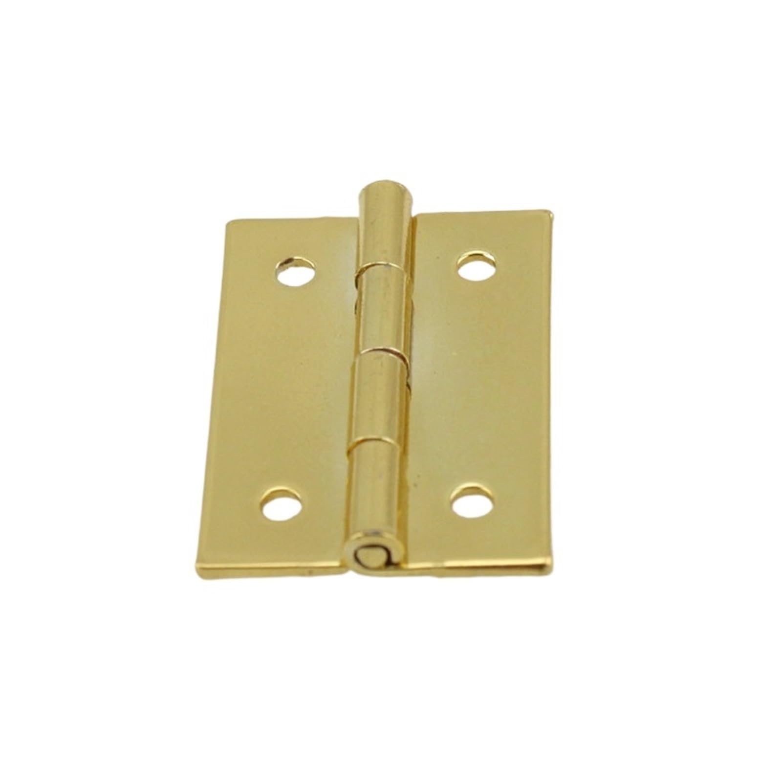 Kdhcvkz Golden 1Pcs Wooden Box Hinges 30Mm 180 Degree With Screw(Golden)