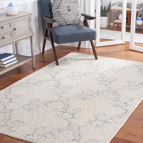 Image of Hand Tufted Premium Rug Premium Wool Carpet for Living Room Bedroom and Hall Size 4x6 Feet Color Multi