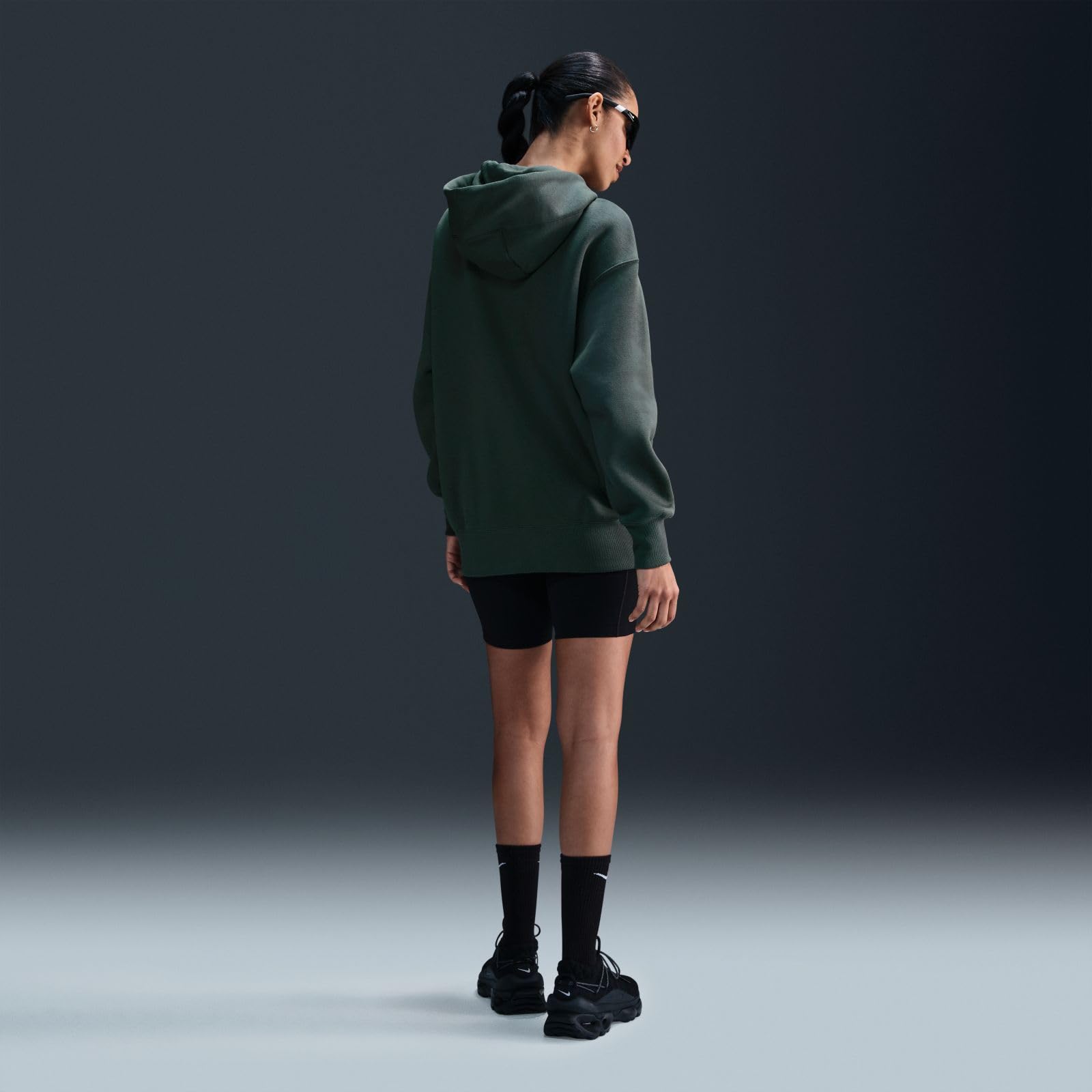 Nike Damen Nike Sportswear Phoenix Fleece Oversize-Damen-Hoodie mit Durchgehendem Reißverschluss Hooded Full Zip Ls Top