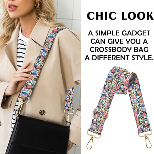Image of Purse Strap Crossbody Shoulder Straps 1.5 inch Wide Replacement Adjustable for Women Girls Bag Aesthetic Cute