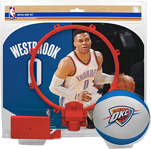 NBA Russell Westbrook NBA Basketball Player Hoop Setnba Player Hoop Set (All Player Options), No Color, One Size