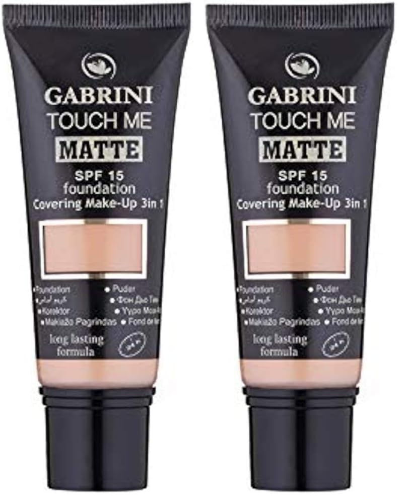 Gabrini Matte Foundation 3 (2 paketi)